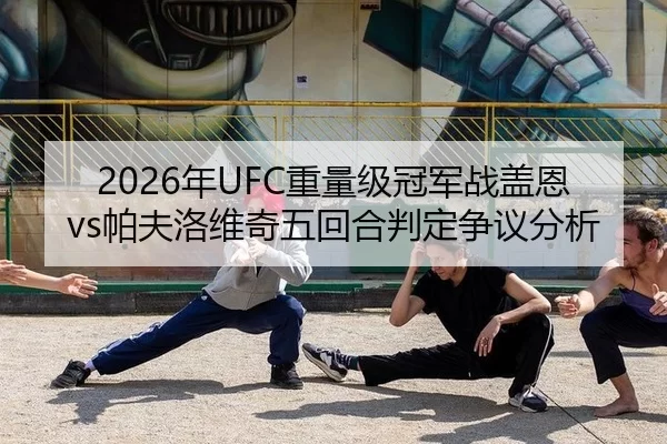 2026年UFC重量级冠军战盖恩vs帕夫洛维奇五回合判定争议分析